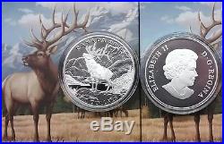 $100 2016 THE ELK 1OZ Pure Silver Proof Coin Canada