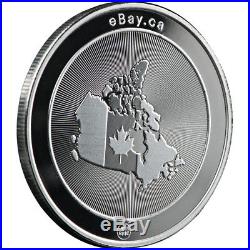 100 oz 100 x 1 oz Canada Silver Coin NEW 999 Silver Round eBay & RMC