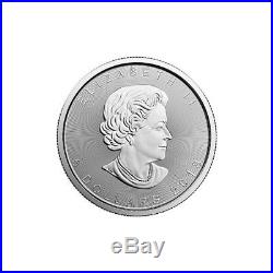10 x 1 oz 2018 Silver Maple Leaf Coin RCM Royal Canadian Mint