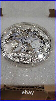 $175 Fine Silver Coin From the R&D Lab Birds in Shadow Box Royal Canadian Mint
