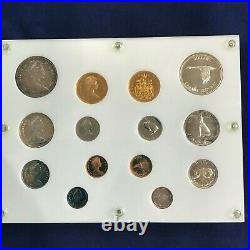 1867-1967 Canada Centennial Gold & Silver Seven Coin Specimen 2 Complete Sets