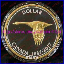 1867-2017 Big Coin Alex Colville Designs Goose 5 OZ $1 Pure Silver Dollar Canada