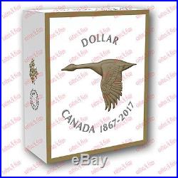 1867-2017 Big Coin Alex Colville Designs Goose 5 OZ $1 Pure Silver Dollar Canada