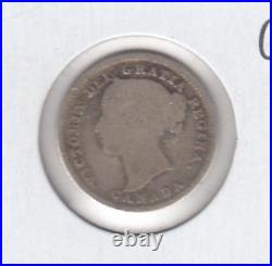 1884 Canada Silver Ten Cent Coin