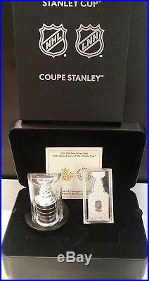 1892-2017 Stanley Cup 125th Anniversary $50 3.2OZ Pure Silver Proof Coin Canada