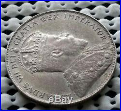 1907 Canada Silver Half Doller 50 Cent King Edward VII Coin AU+ Beauty