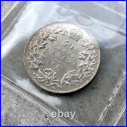 1908 Specimen Canada Silver Half Dollar 50 Cent Coin ICCS SP Gem 65