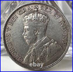 1912 Canada 50 Cents Silver Coin George V