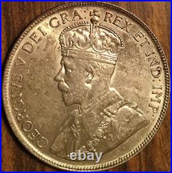 1917 CANADA SILVER 50 CENTS COIN Fantastic example with luster