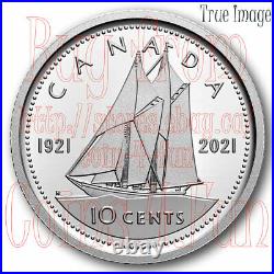 1921-2021 100th Anniversary of Bluenose Pure Silver Proof 7-coin Set Canada