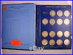 1937 1966 Canada 50C Half Dollar Silver Coin Collection 33 Coins 1947 1953 Varie