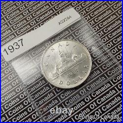 1937 Canada $1 Silver Dollar UNCIRCULATED Coin Beautiful Coin! #coinsofcanada