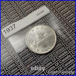 1937 Canada $1 Silver Dollar UNCIRCULATED Coin Beautiful Coin! #coinsofcanada