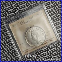 1937 Canada Silver 50 Cents Coin ICCS SP 64 Matte Specimen Coin #coinsofcanada