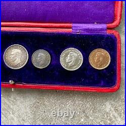 1937 Specimen Set Canada Silver coin Scarce Mirror Variety in original Box