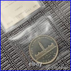 1939 Canada $1 Silver Dollar Coin ICCS SP 66 with Rare Cameo #coinsofcanada