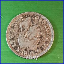 1940 Canada 25 Cents Coin CIR 90% Silver World coin Error DDR