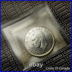 1945 Canada $1 Silver Dollar Coin ICCS MS 62 Beautiful Coin #coinsofcanada