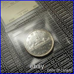 1945 Canada $1 Silver Dollar Coin ICCS MS 62 Beautiful Coin #coinsofcanada
