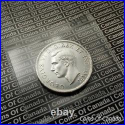 1946 Canada $1 Silver Dollar UNCIRCULATED Coin Full Waterlines #coinsofcanada