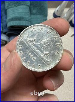 1946 Canada Silver $1 Dollar Coin