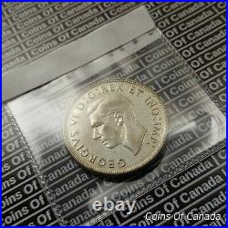 1947 Canada $1 Silver Dollar Coin Pointed 7 Circulated Coin #coinsofcanada