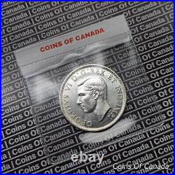 1947 Canada Silver Dollar Coin Blunt 7 -Uncirculated High Grade #coinsofcanada