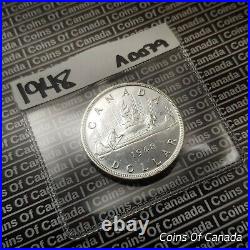 1948 Canada $1 Silver Dollar UNCIRCULATED Coin Great Eye Appeal #coinsofcanada