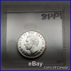 1948 Canada Silver 25 Cents UNCIRCULATED Coin Beautiful Coin #coinsofcanada
