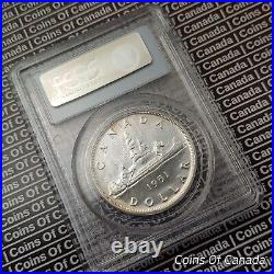 1951 Canada $1 Silver Dollar Coin PCGS PL 66 ICCS Cross Graded #coinsofcanada