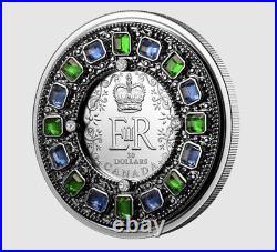 1952-2022 The Imperial State Crown Queen Elizabeth II $20 1 oz. Pure Silver Coin