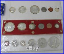 1954sf-1962 Lot Of 6 Canada Proof-like Silver Coin Sets, A026, Trends $1745