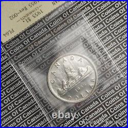 1955 Canada $1 Silver Dollar Coin ICCS PL 64 RARE SWL Rev-002 #coinsofcanada