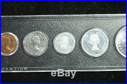 1955 Canada Silver Pl Set Original Prooflike Coins 6 Coin Set