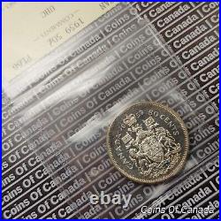 1959 Canada Silver 50 Cents Coin ICCS PL 66 UHC Ultra Heavy Cameo #coinsofcanada