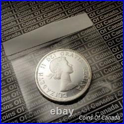 1964 Canada $1 Silver Dollar Missing / No Dot UNCIRCULATED Coin #coinsofcanada