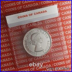 1964 Canada Silver Dollar Coin Missing Dot Cameo Uncirculated #coinsofcanada