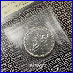 1966 Canada $1 Silver Dollar Coin ICCS PL-66 Heavy Cameo #coinsofcanada
