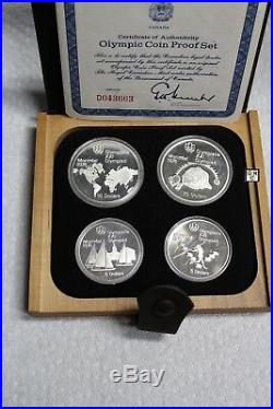 1976Proof Silver Canadian Montreal Olympic Games Coins Sets(Lot of 7 sets)(OOAK)