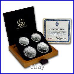 1976 Canada 4-Coin Silver Montreal Olympic Games Proof Set SKU #77146
