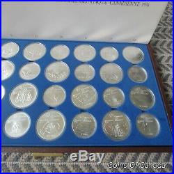 1976 Canada Montreal Olympics 28 Coin BU Set 30+ oz Pure Silver #coinsofcanada