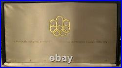 1976 Silver Canadian Montreal Olympic Games 28 Coin Set in original box
