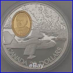 1995-1999 Canada Aviation Series 2 Set Of 10 SILVER with Gold Coins #coinsofcanada