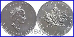 1997 Canada $5 Silver Maple Leaf Original Sealed RCM Sleeve