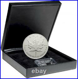 1998 Canada 10oz. 10th Anniversary Silver Maple Leaf Coin