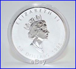 1998 Royal Canadian Mint $50 Silver 10 oz 10th Anniversary Coin A2