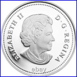 1 Oz Silver Coin 2012 Canada $20 The Queen's Diamond Jubilee Swarovski Crystal