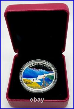 1 oz. Pure Silver Coin Canadian Landscape Series Reaching the Top (2016)