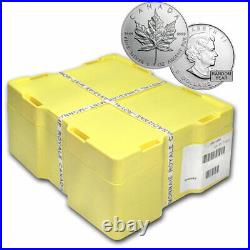 1 oz Silver Maple Leaf BU(Random) Monster Box of 500 Coins