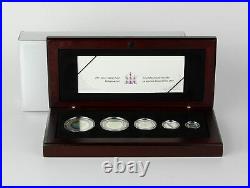 2003 Canada $1-5 Silver Maple Leaf Hologram 5 Coin Set with Case & COA
